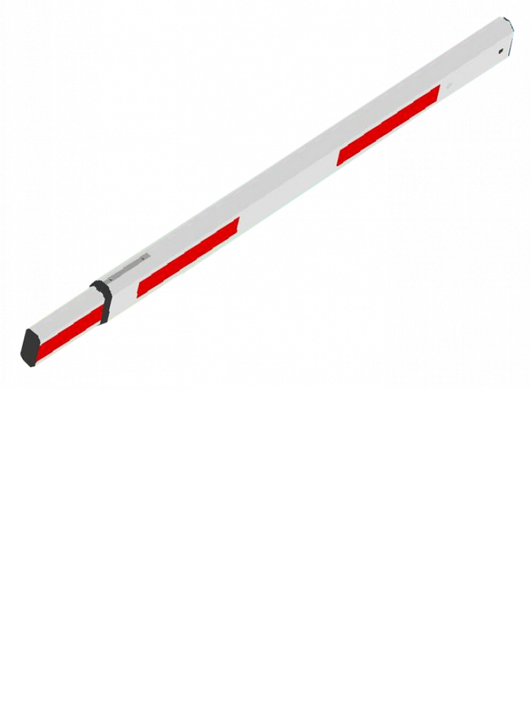 pluma de estacionamiento retráctil